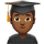 👨🏾‍🎓