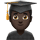 👨🏿‍🎓